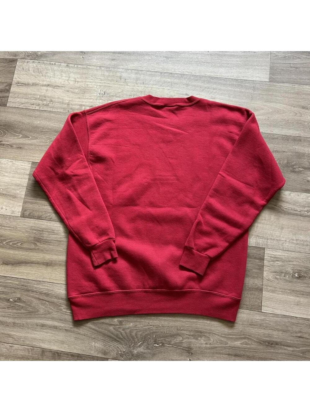 Vintage 90’s  FSU Crewneck Sweatshirt size L Nutmeg - Picture 4 of 8